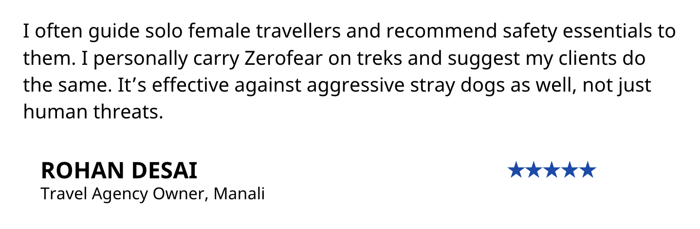 Testimonial Customer Zerofear 1