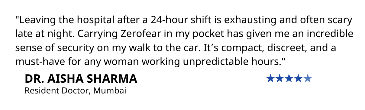 Testimonial Customer Zerofear 3